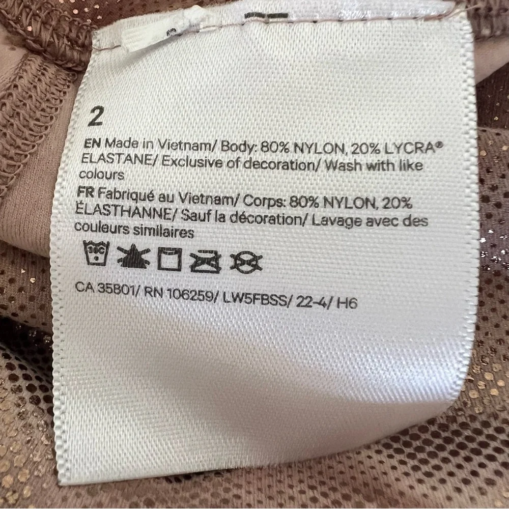 Lululemon Align High Rise Diamond Mink Berry Athletic Yoga Cropped Leggings 2
